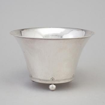 WA BOLIN, skål, silver, Stockholm, 1928.