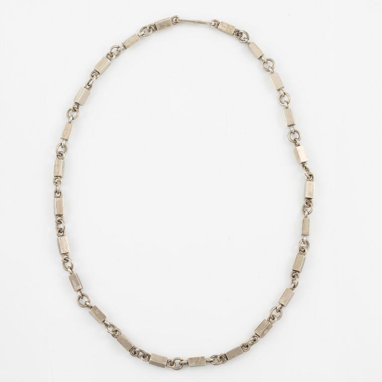 Wiwen Nilsson, collier, silver, Lund 1960.