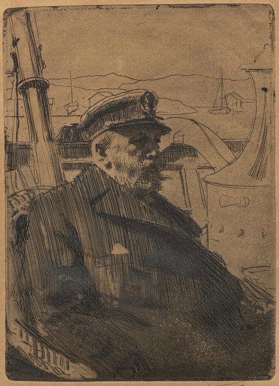 Anders Zorn, "Oscar II".