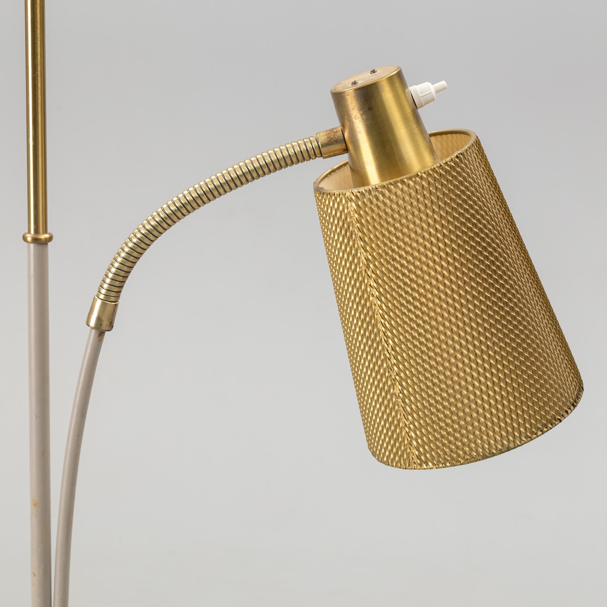 A Floor light by Einar Bäckström Malmö, 1960's.