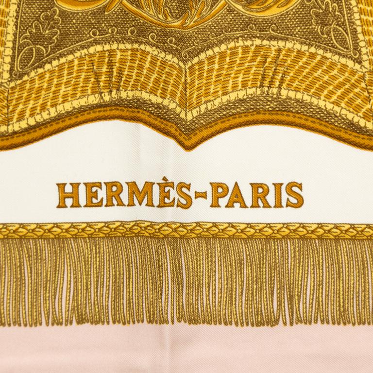 Hermès, scarf, "Poste et Cavalerie".