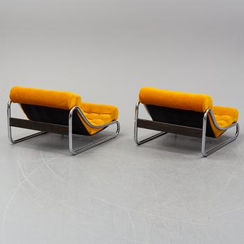 A pair of "Impala" lounge chairs by Gillis Lundgren for IKEA, design.