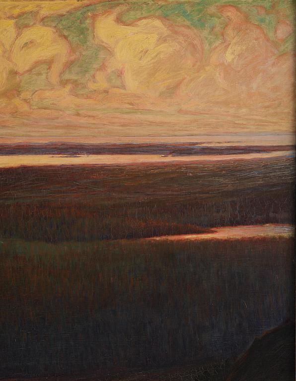 Otto Hesselbom, Skymning över Dalsland.