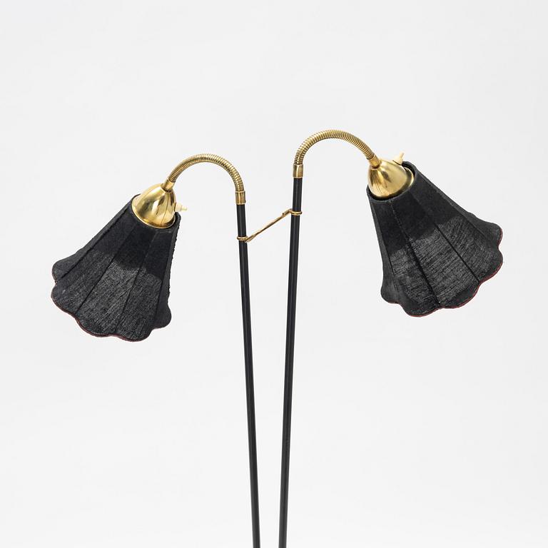 A floor lamp by Möllers Armatur Eskilstuna, 1950's.