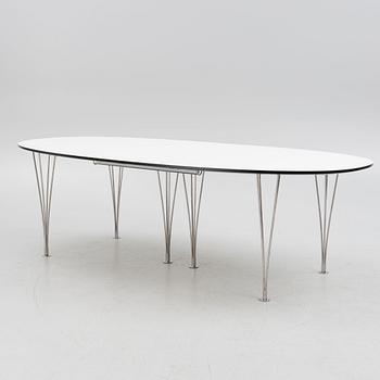 Bruno Mathsson & Piet Hein, table, "Superellipse", Bruno Mathsson International, Värnamo, Sweden 2017.