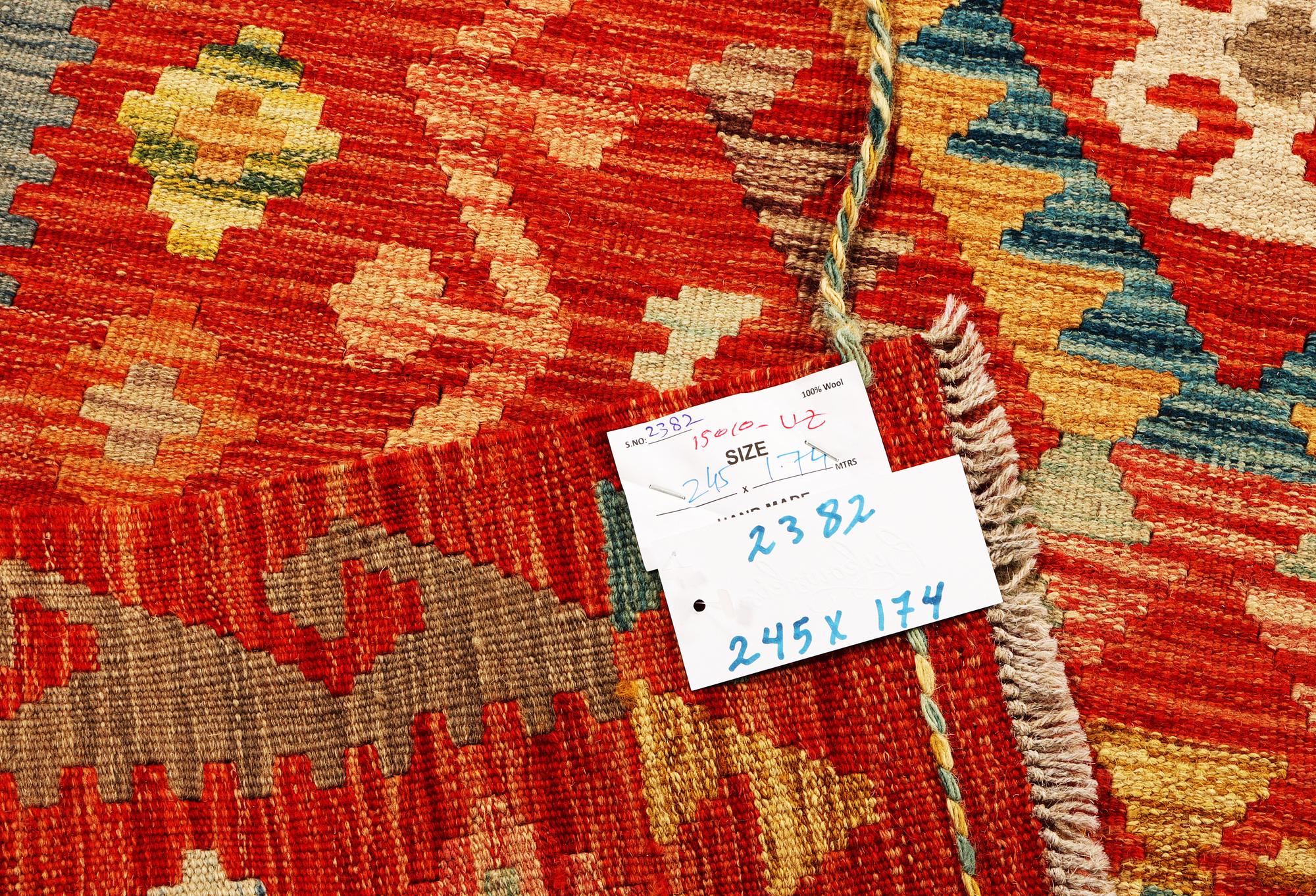 Matta, Kelim, Afghanistan, ca. 245 x 174 cm.