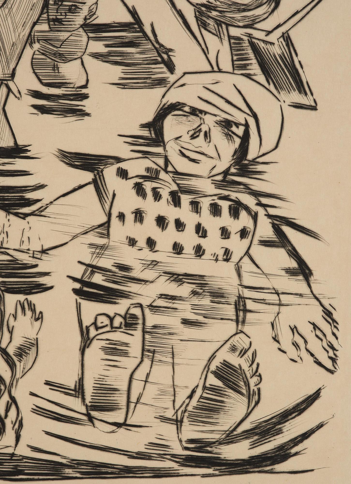 Max Beckmann, "Frauenbad“.