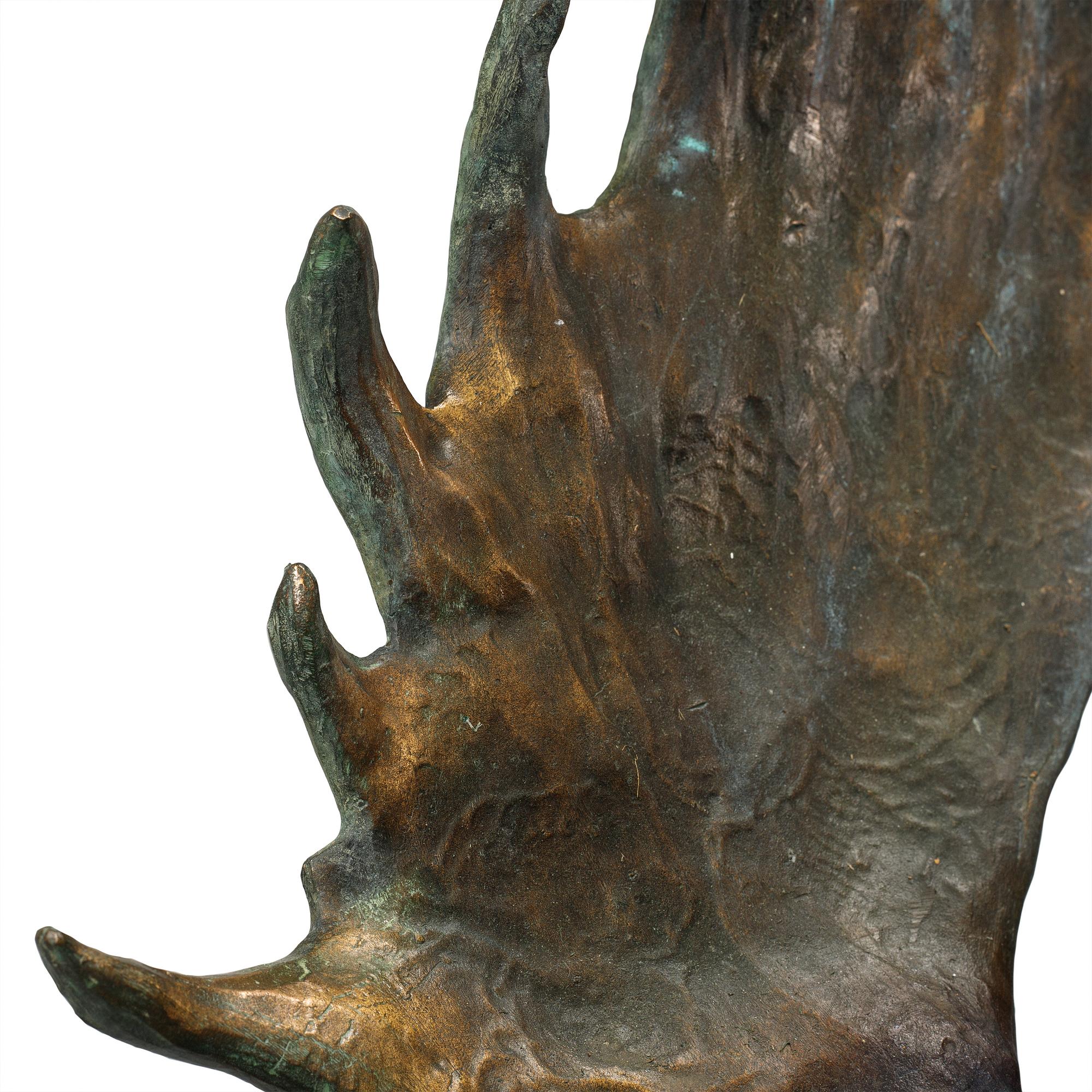 Torbjörn Forsberg, sculpture, bronze, signed Torbjrön Forsberg and dated 1998.