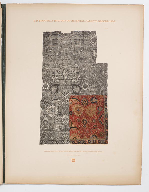 Fredrik Robert Martin: 'A History of Oriental Carpets before 1800,' Vienna, 1906.