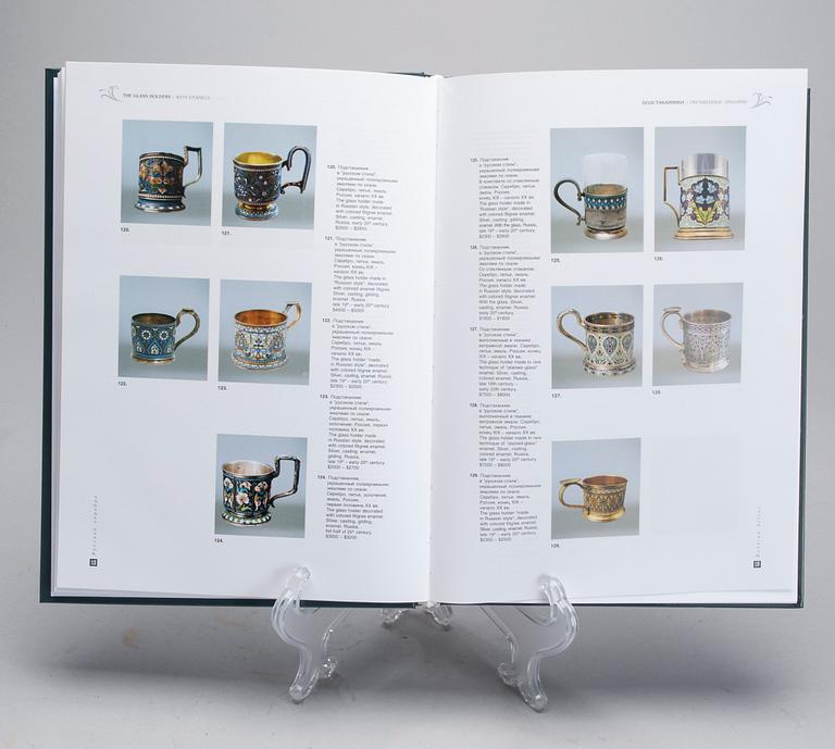 BOK / KATALOG, "Russian Silver Late 19th - early 20th century, Price-catalogue", S:t Petersburg 2010.