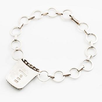 Sven-Erik Högberg, a necklace, sterling silver, Gothenburg 1961.