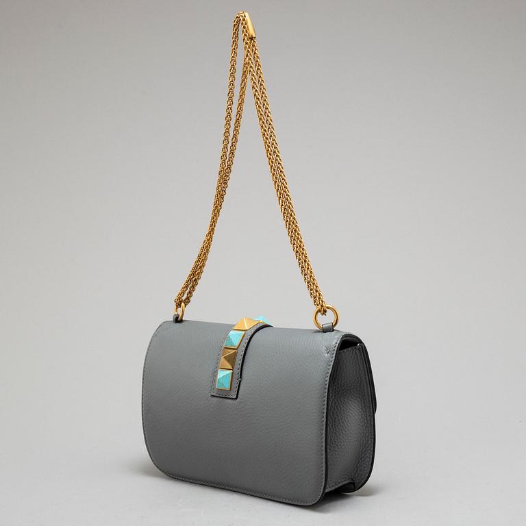 VALENTINO, a 'Rockstud' leather handbag.