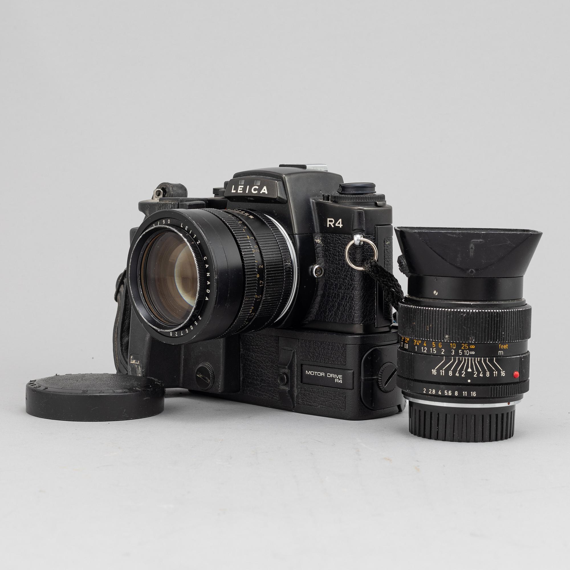 Leica R4, no 1659403, 1984-85.