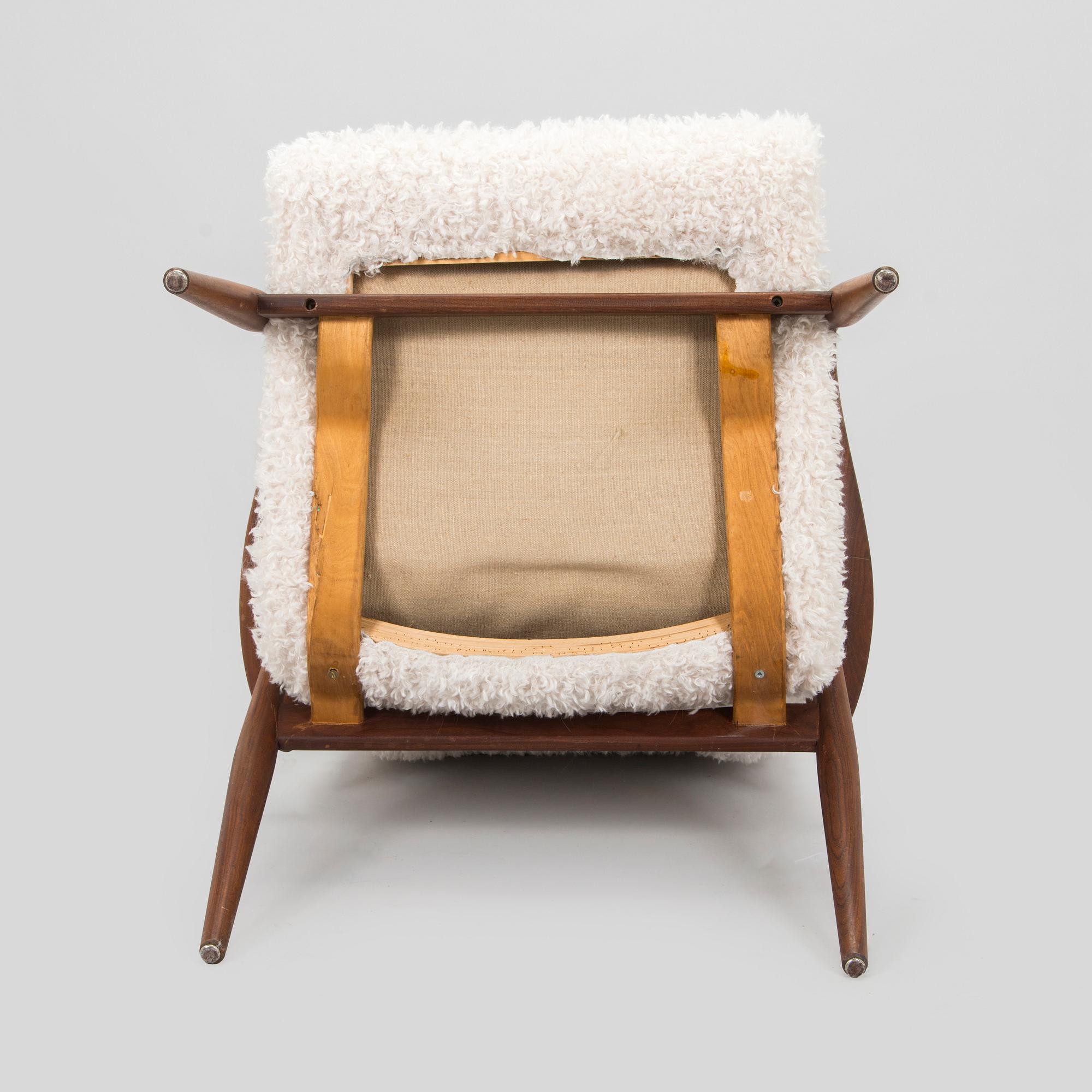 Ilmari Lappalainen, fåtölj, "Emilia 2470", Asko, 1960-tal.