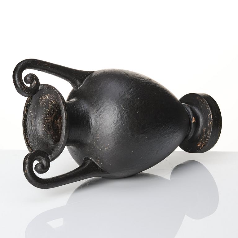 A Swedish Empire cast iron urn, first part of the 19th century.