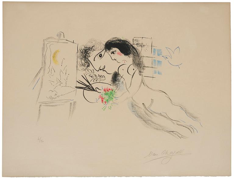 Marc Chagall, "Rêve familier".