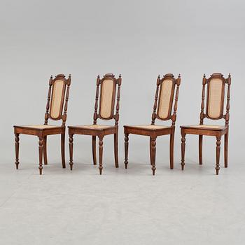 STOLAR, 4 st, nyrenässans, omkring 1900.
