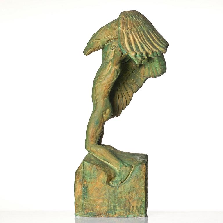 Carl Milles, "Vingarna" ("Gosse med örn").