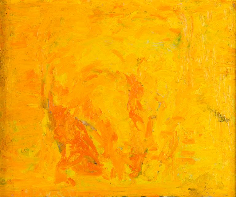 RAFAEL WARDI, COMPOSITION WITH YELLOW.