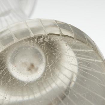 A Mikko Helander glass vase "Kalla" from Humppilan Lasi.