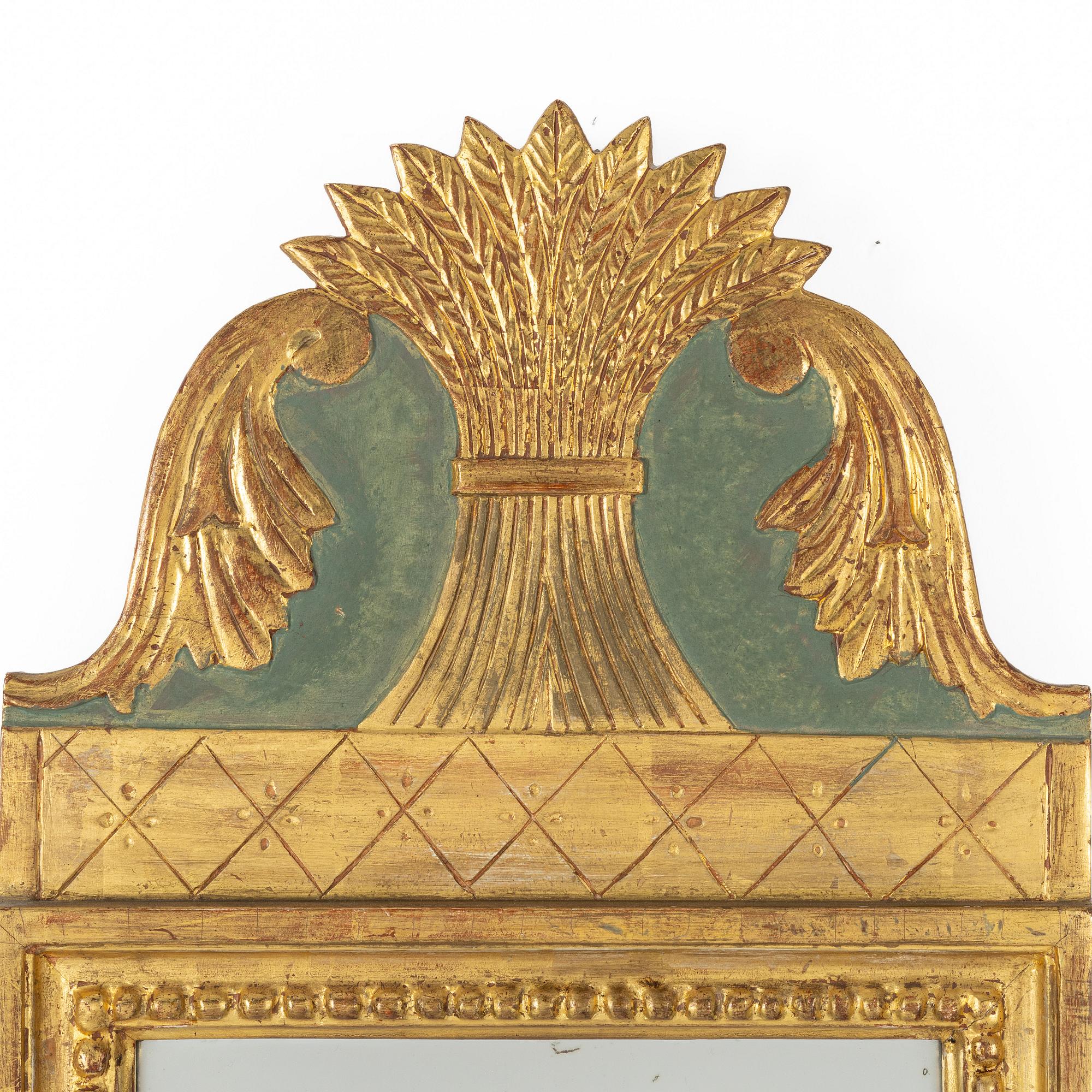 Spegellampett, gustaviansk stil, 18/1900-tal.