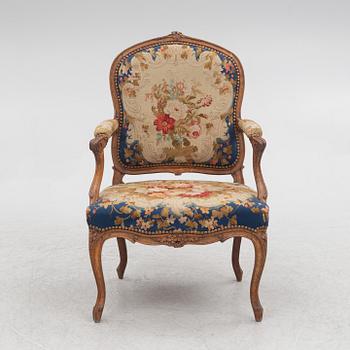 Karmstol, Louis XV, 1700-talets mitt.