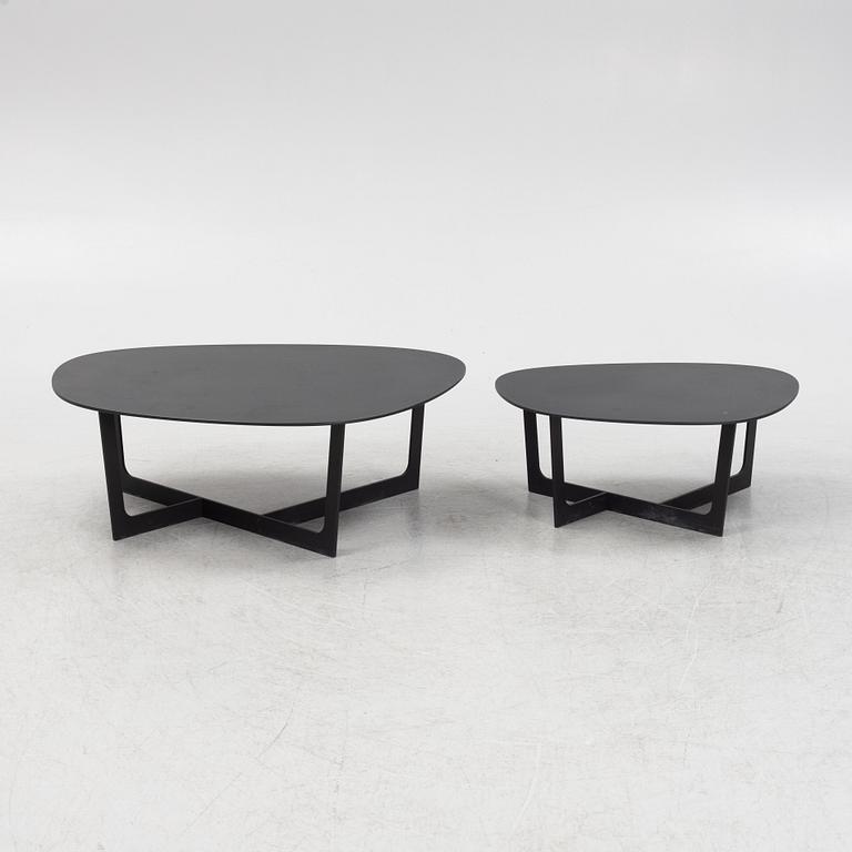 Ernst & Jensen, two 'Insula' coffee tables, Erik Jørgensen Møbelfabrik A/S, Denmark. Designed in 2009.