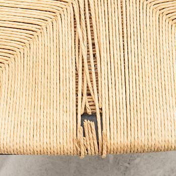 Hans J. Wegner, stolar, 6 st, "Y-stolen" modell CH-24, Carl Hansen & Søn, Danmark. 2000-tal.