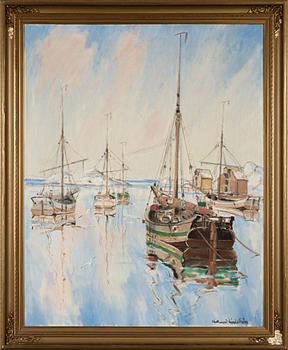 Rikard Lindström, oil on canvas, signed.