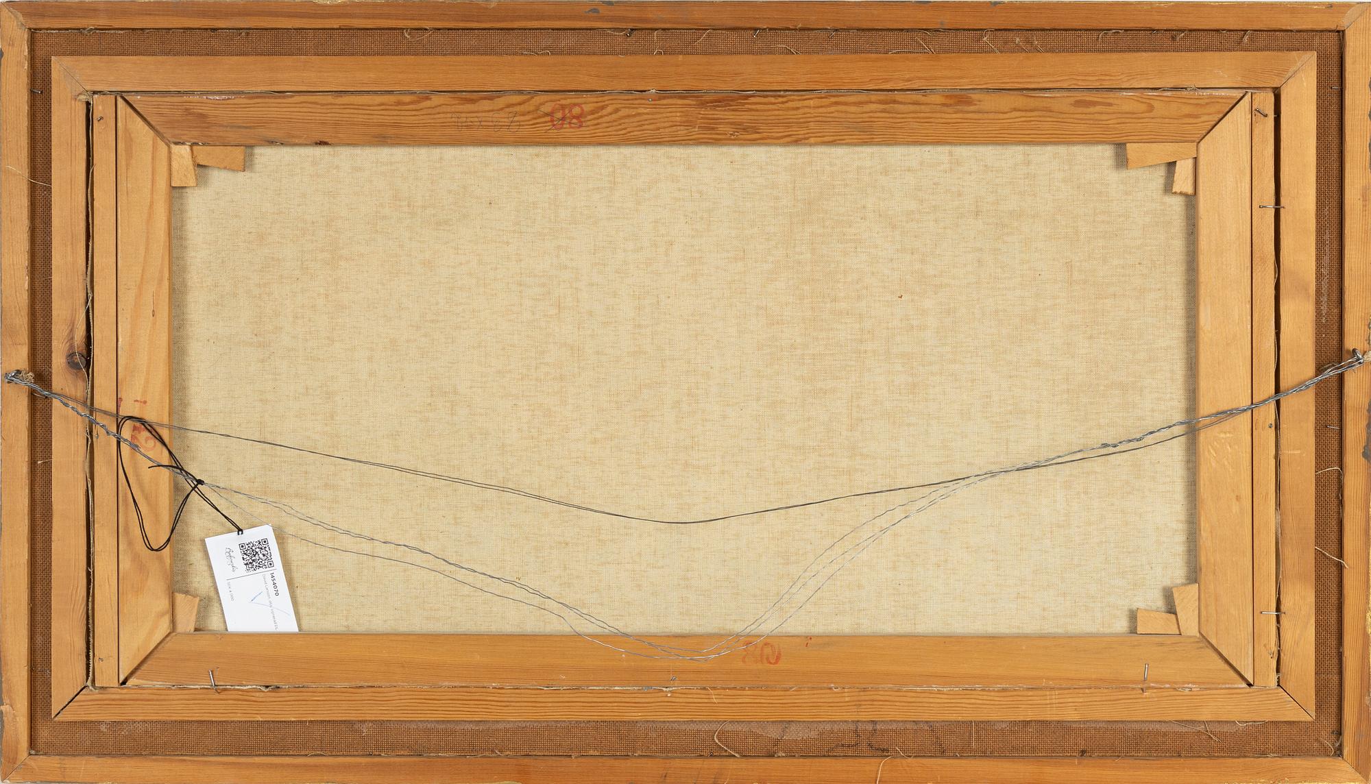 David Larsson, olja på duk, signerad.