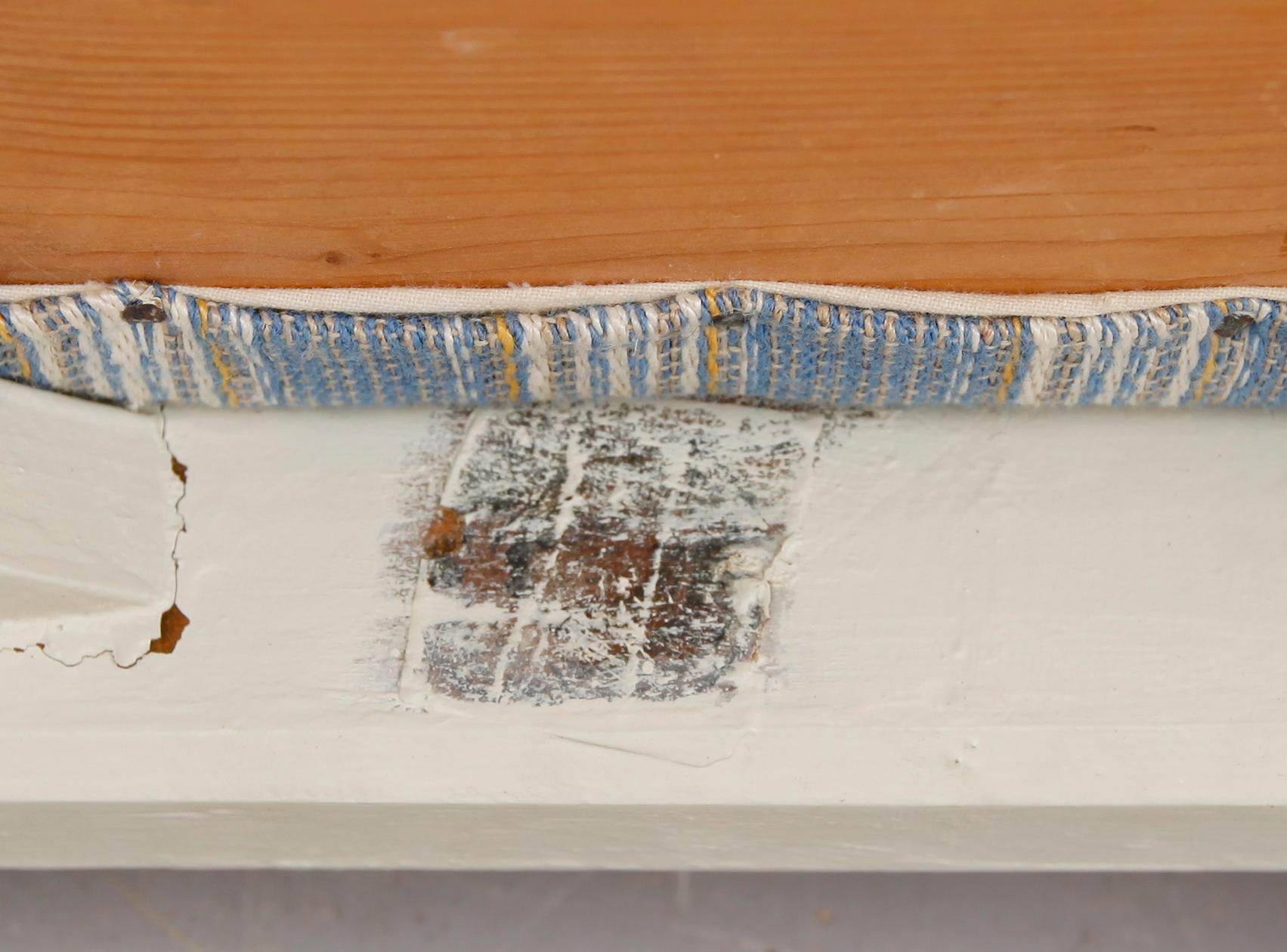 STOLAR, 1 par, Stockholms stolmakarämbetes sigill, gustavianska, omkring år 1800.