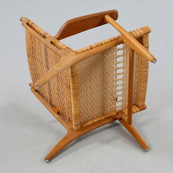HANS J WEGNER, fåtölj, "CH-27", Carl Hansen & Son, Danmark, 1900-talets andra hälft.