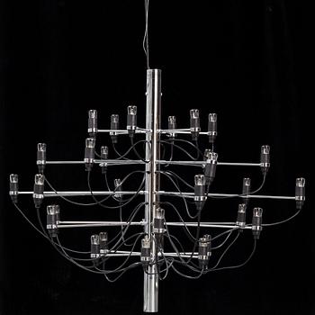 A model 2097-30 ceiling light designed by Gino Sarfatti, Flos, Italy.