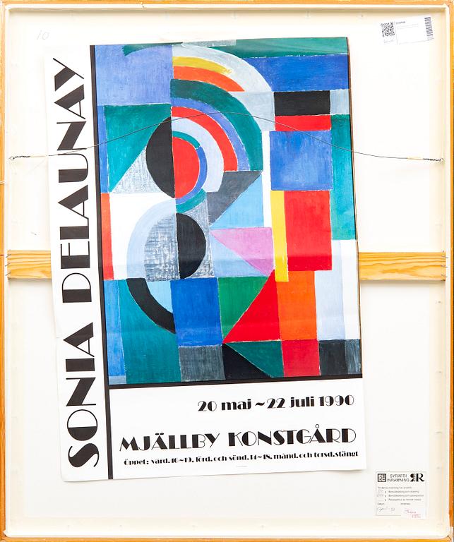 Sonia Delaunay, color lithograph, signed and numbered E.A.