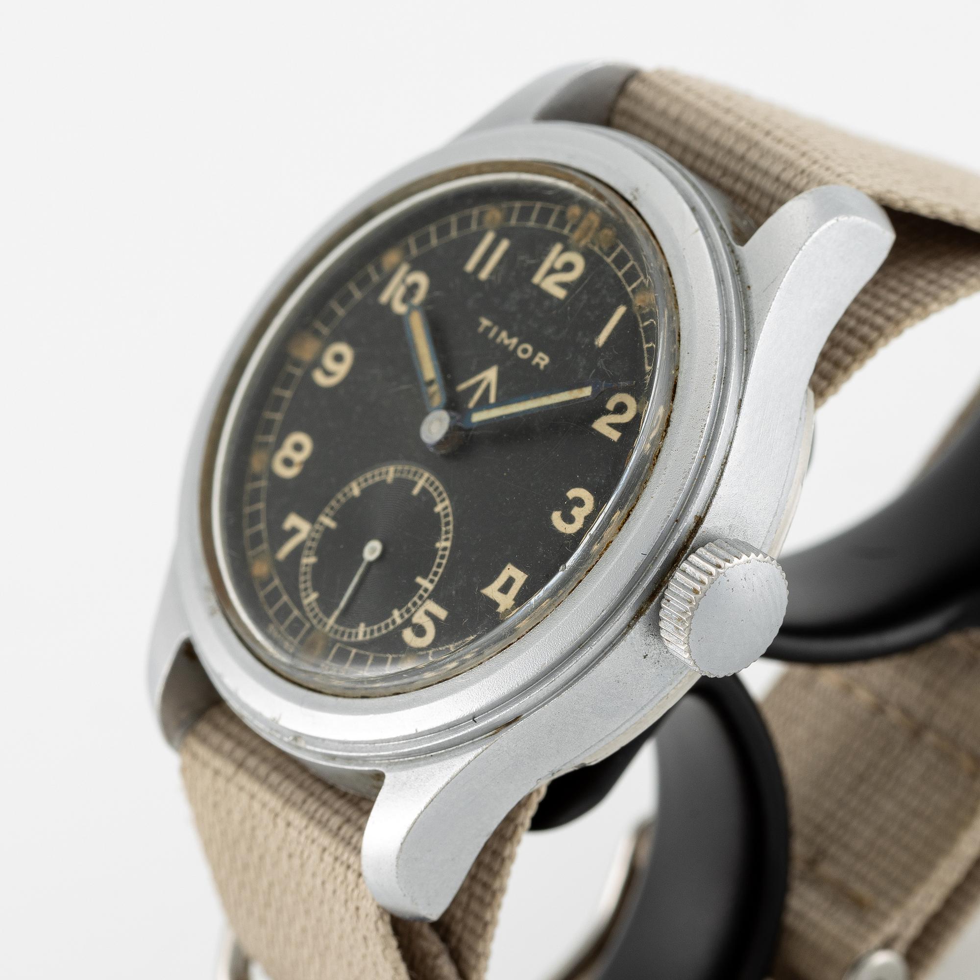 Timor, W.W.W, "Dirty Dozen", armbandsur, 36 mm.