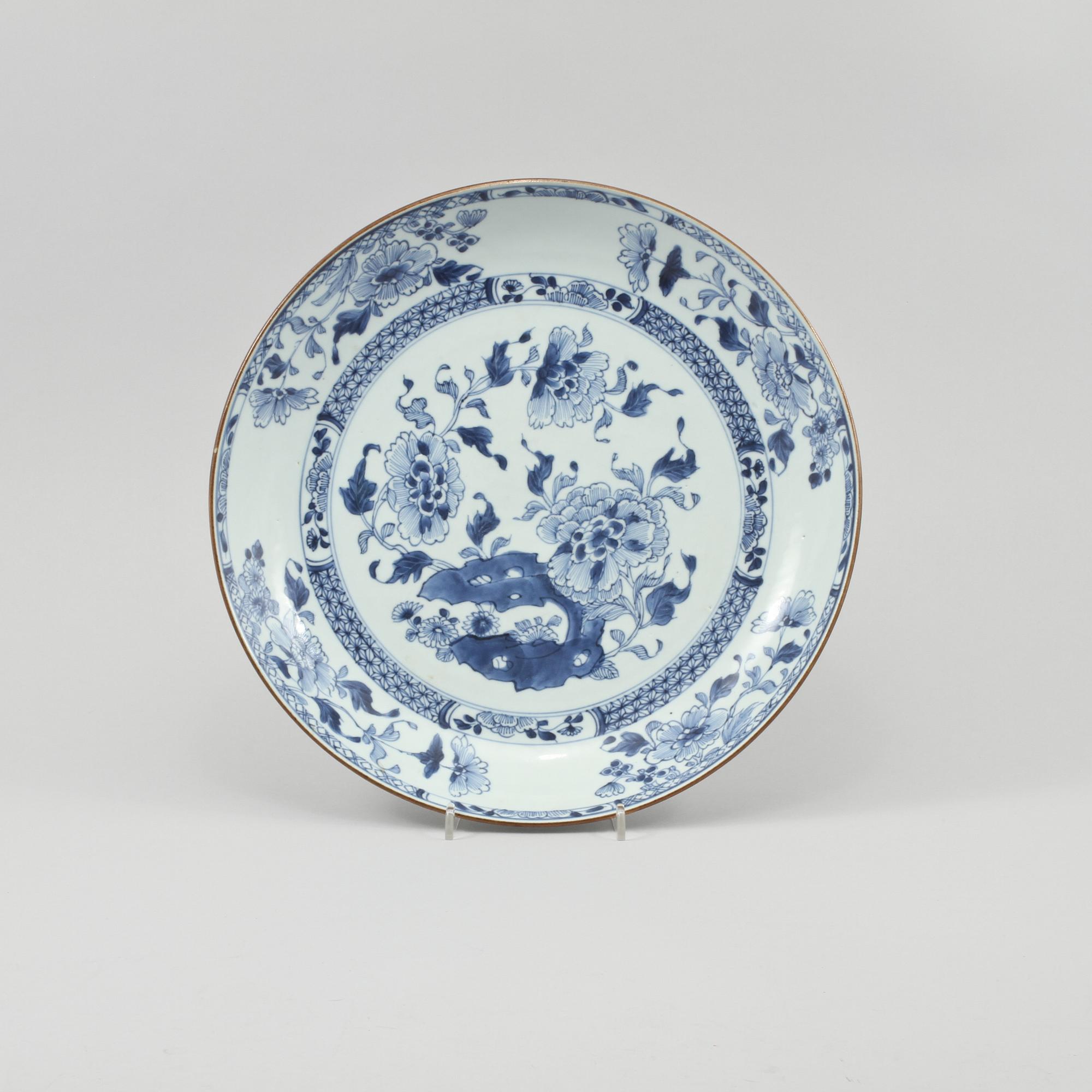 FAT, kompaniporslin, Qing-dynastin, Kina, Qianlong (1736-95).