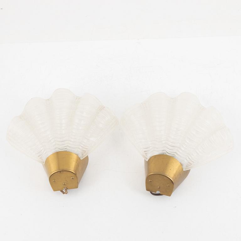 A pair of wall lamps, ASEA, 1940s.