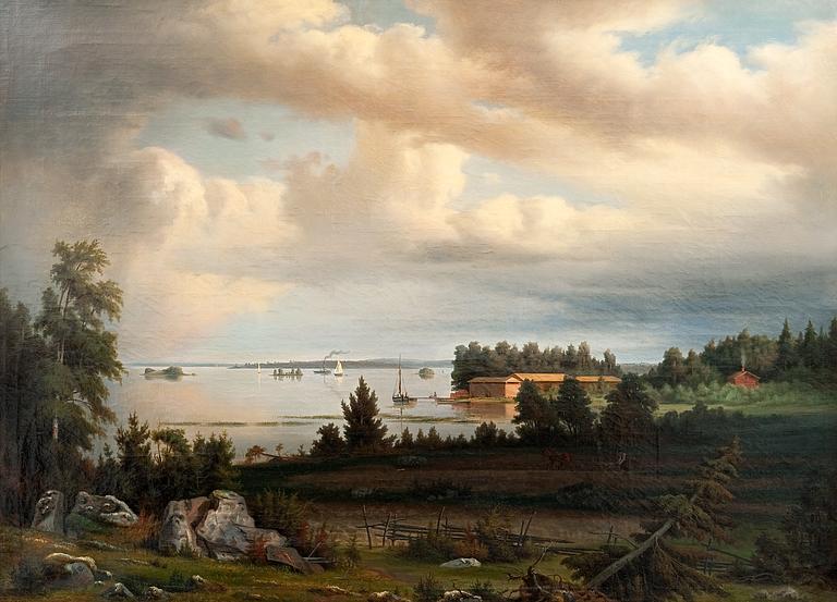 Johan Knutson, VIEW OF PORVOO ARCHIPELAGO.