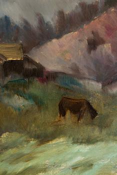 Jalmari Ruokokoski, Maalaismaisema.