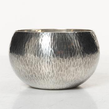 Rolf Carlman, Cup, sterling silver, CF Carlman, Stockholm 1969, and spoon Ray Urban, sterling, Stockholm 1955.