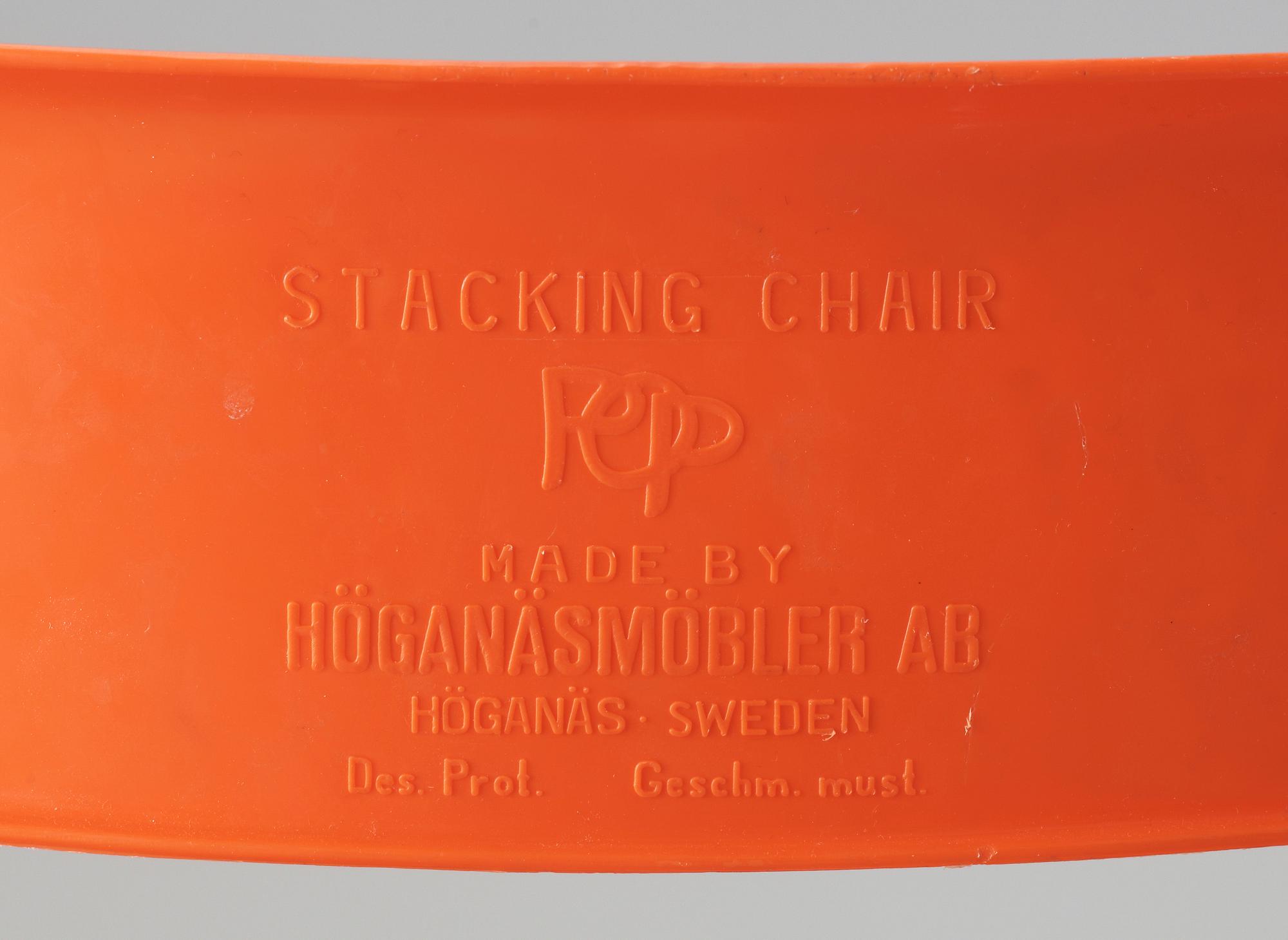 STOLAR, 6 stycken, märkt Höganäsmöbler AB, 1900-tal.