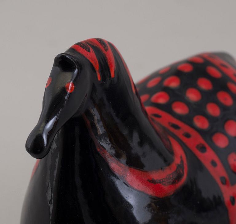 Stig Lindberg, a stoneware figurine "Springare", Gustavsberg, Sweden 1952-72.