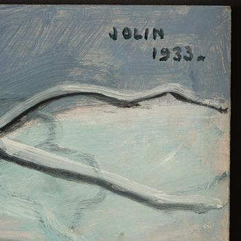 Einar Jolin, Ice skaters at Djurgårdsbrunn.