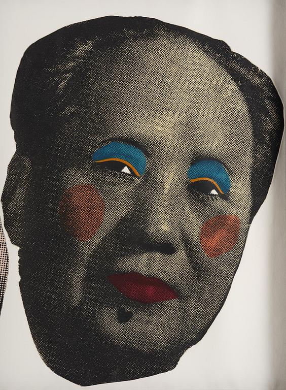Jim Dine, "Drag - Johnson and Mao".