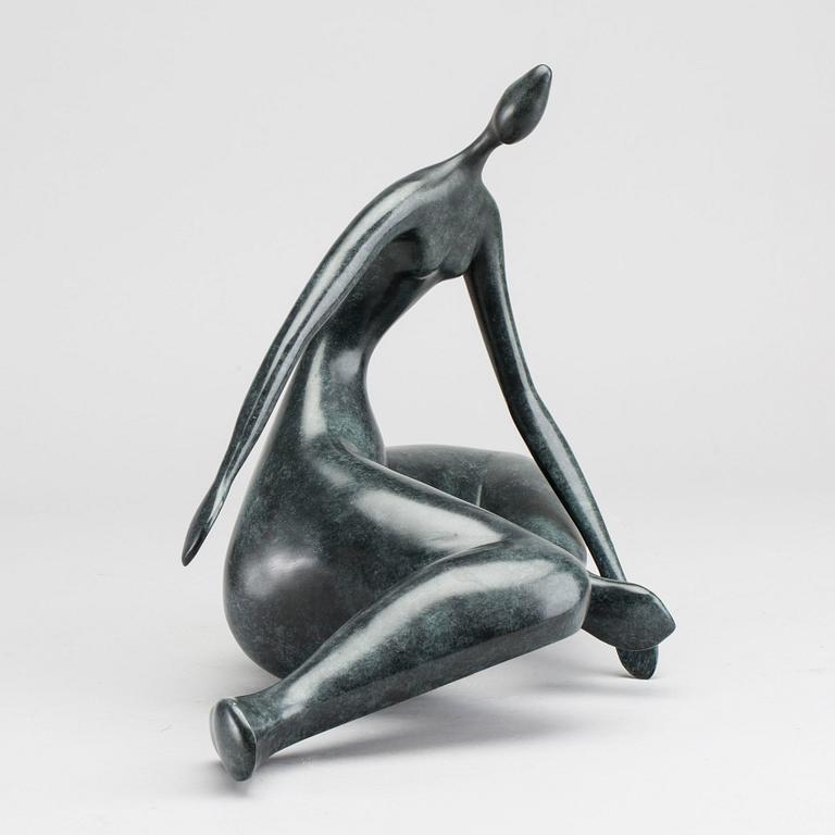 MARIE-MADELEINE GAUTIER, sculpture, bronze, signed and numbered.