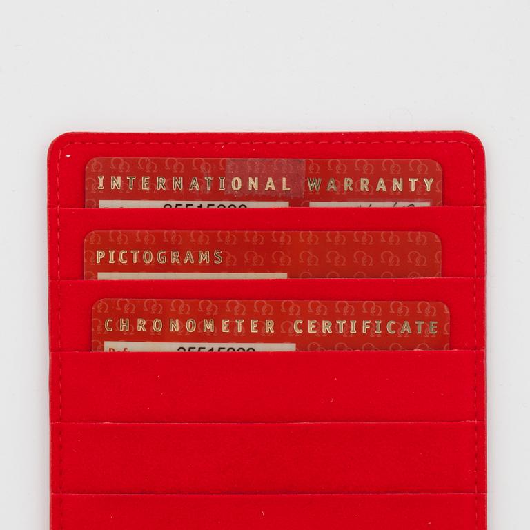 OMEGA, Speedmaster, Broad Arrow, "Tachymètre Base 1000", Chronometer, chronograph, wristwatch, 42 mm,