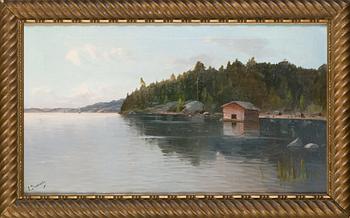 Eugen Stanowsky, oil on canvas, signed.