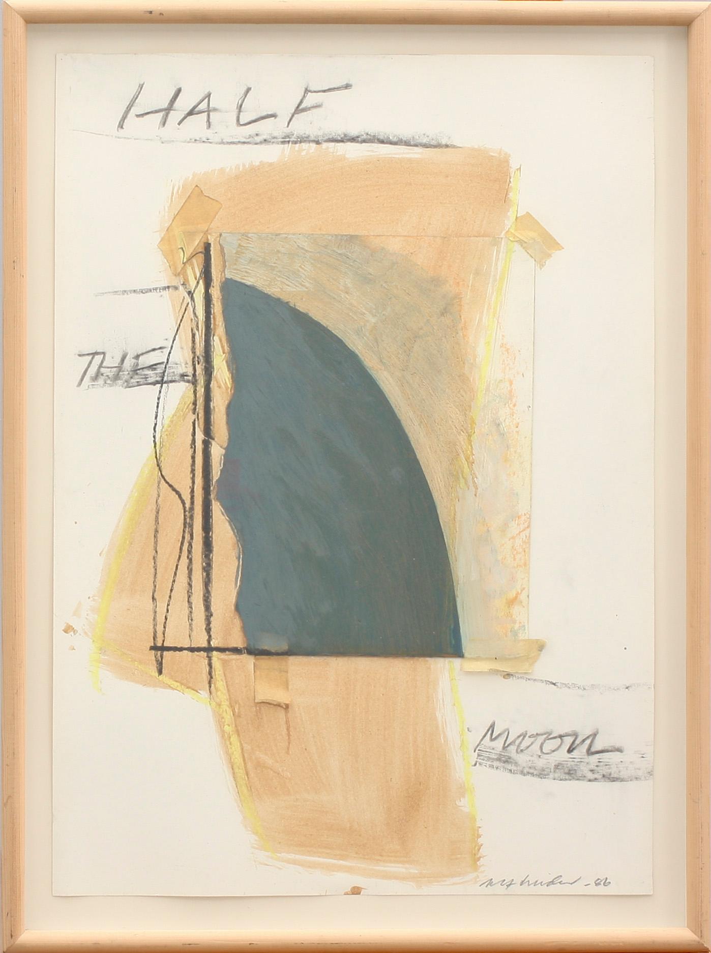 ALF LINDER, blandteknik, sign och dat -86.