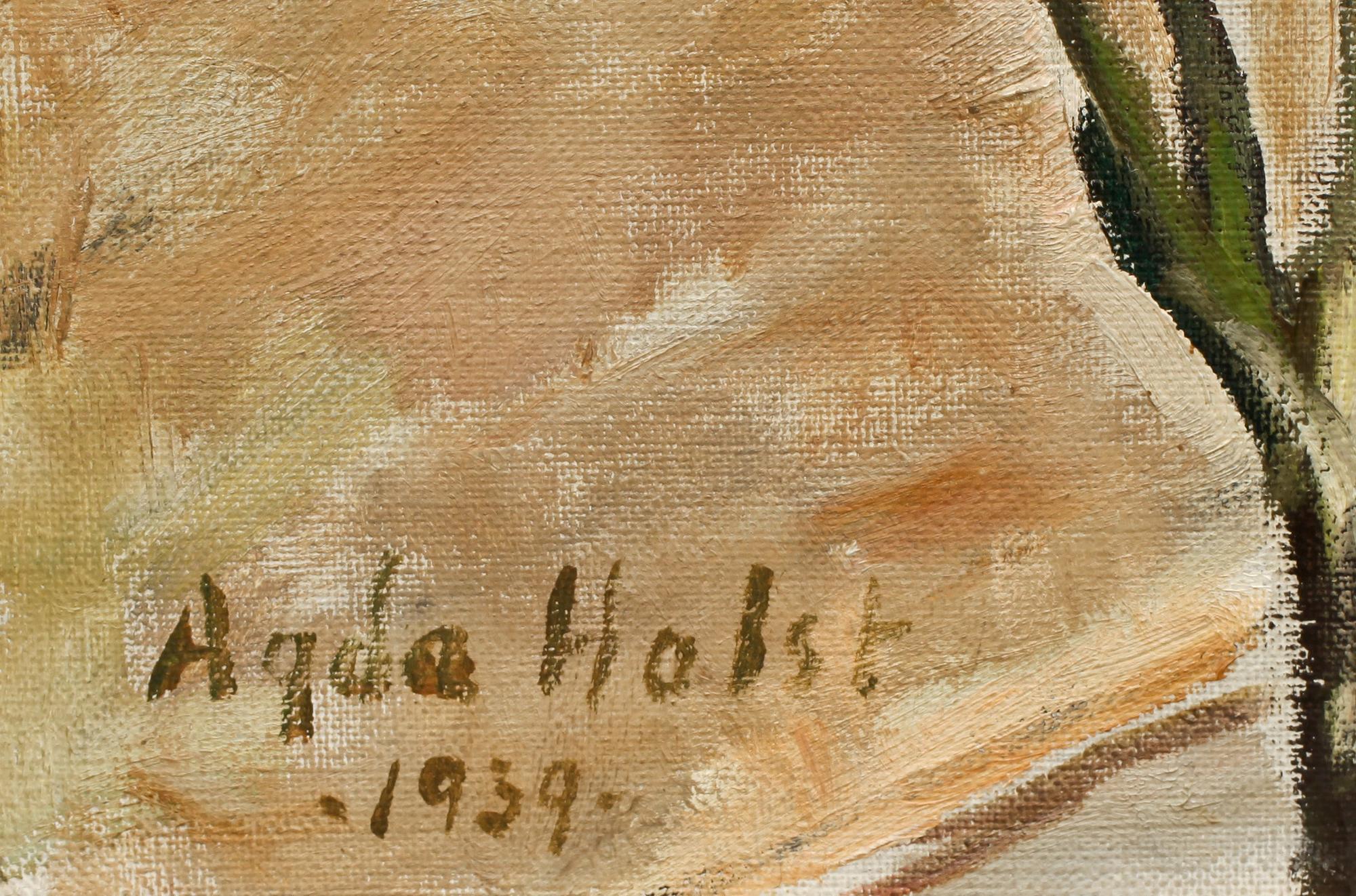 AGDA HOLST, olja på duk, sign o dat -39.