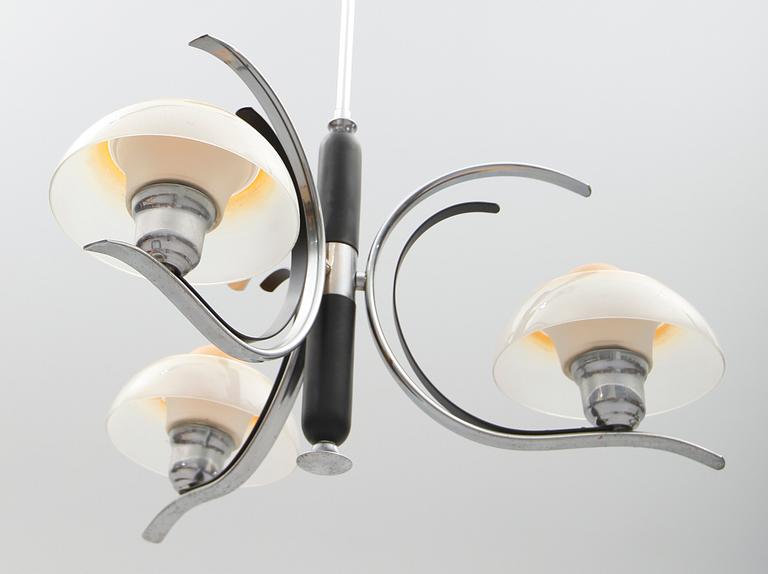 TAKLAMPA, Fog & Morup, Danmark, 1930-/40-tal. Höjd 70 cm.